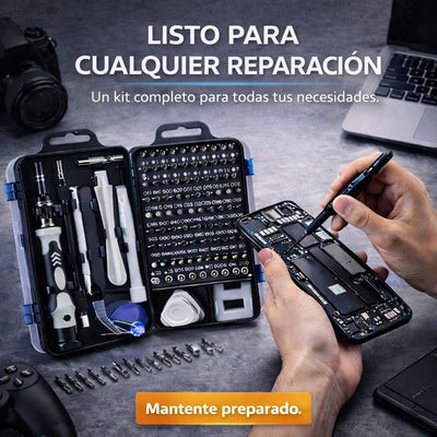 Fixclave Pro de precisión de 120 piezas