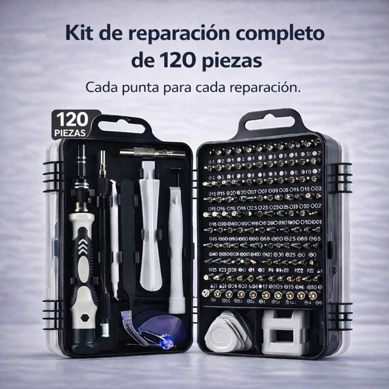 Fixclave Pro de precisión de 120 piezas