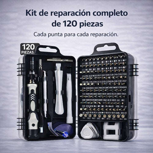 Fixclave Pro de precisión de 120 piezas